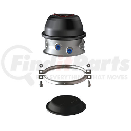 3437008 by MGM BRAKES - Air Brake Spring Brake - 3437 Series, Piggyback Plus Kit, Model TR3636