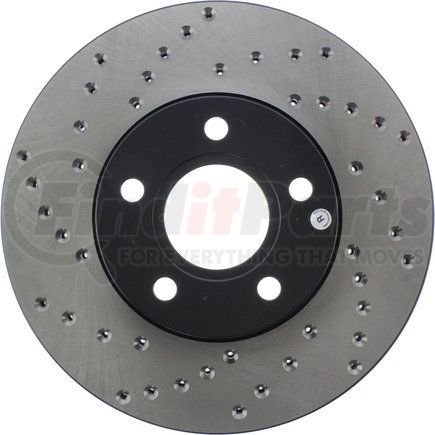 128.61100R by STOPTECH - Sport Cross Drilled Brake Rotor, Front Right