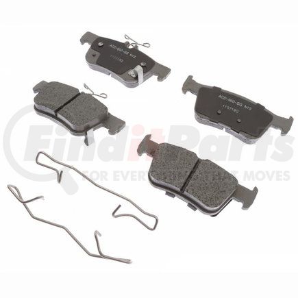 14D2102CH by ACDELCO - Disc Brake Pad