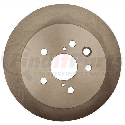 18A2454A by ACDELCO - Disc Brake Rotor, Rear, Silver-Non-Coated