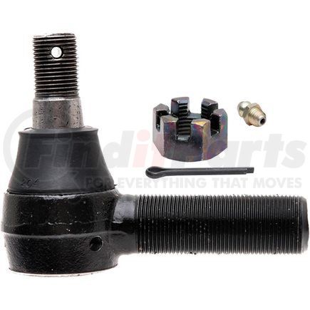 45A0024 by ACDELCO - Steering Tie Rod End - Driver Side, 1", Male, Painted, with Castle Nut