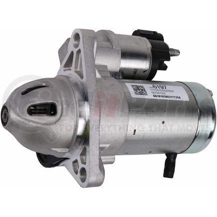 12686197 by ACDELCO - Starter Motor - Aluminum, 12V, 1.87 HP, 1.4 kW, Clockwise , 13 Tooth, 5.66 Gear Ratio