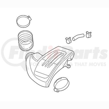 15838665 by ACDELCO - Air Cleaner Outlet Duct
