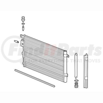 84782534 by ACDELCO - A/C Condenser