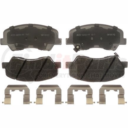 14D1593CHF1 by ACDELCO - PAD KIT,FRT DISC BRK