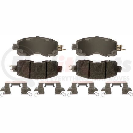 14D1650CHF1 by ACDELCO - PAD KIT,FRT DISC BRK