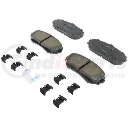 17D1258ACHF1 by ACDELCO - PAD KITFRT DISC BRK (B)