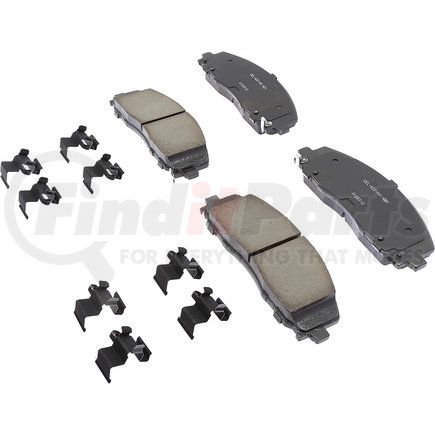 17D1589CHF1 by ACDELCO - PAD KIT,FRT DISC BRK