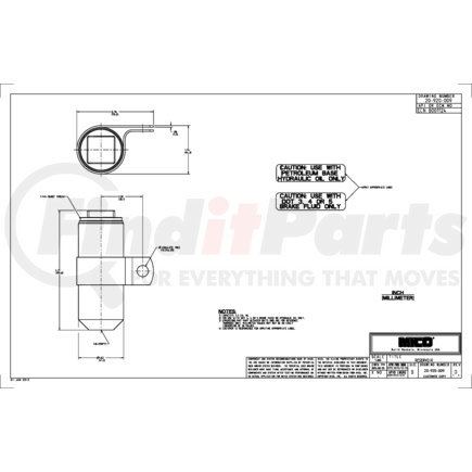 20-920-009 by MICO - Reservoir - for Hydraulic Remote Actuators, Metal