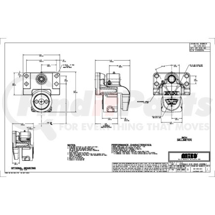 02-530-045 by MICO - Disc Brake Caliper - Brake Fluid Type, 2.37" Piston Diameter