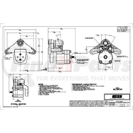 03-530-629 by MICO - Spring Brake Caliper - Brake Fluid Type