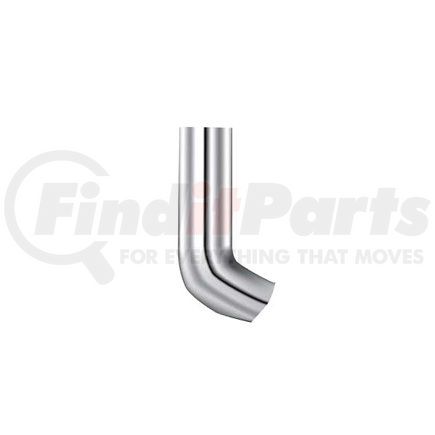 TEL55-PET by TRUX - Exhaust Elbow, 5" O.D. - 55˚, for Peterbilt 379