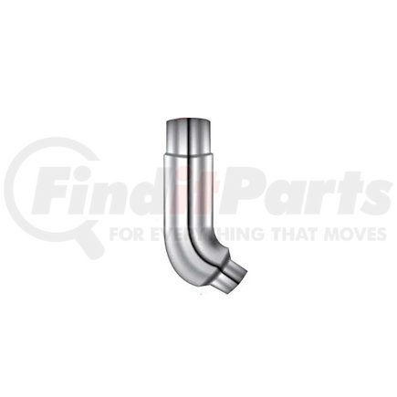 TEL65-PET by TRUX - Exhaust Elbow, 6"-5" Reduced O.D. - 55˚, for Peterbilt 379