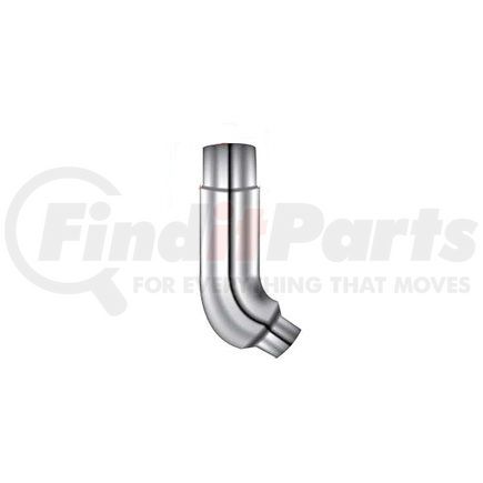 TEL75-PET by TRUX - Exhaust Elbow, 7"-5" Reduced O.D. - 55˚, for Peterbilt 379