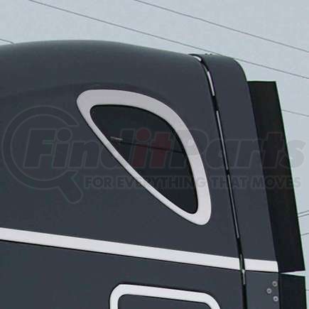 TF-1412 by TRUX - Sleeper Window Trim, Upper, for Freightliner Cascadia