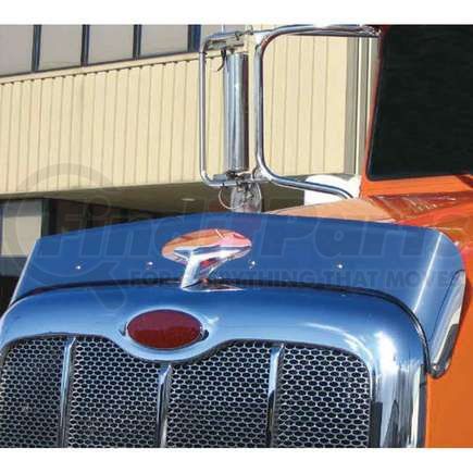 THOD-PET386 by TRUX - Bug Deflector, Hood Shield, for Peterbilt 386