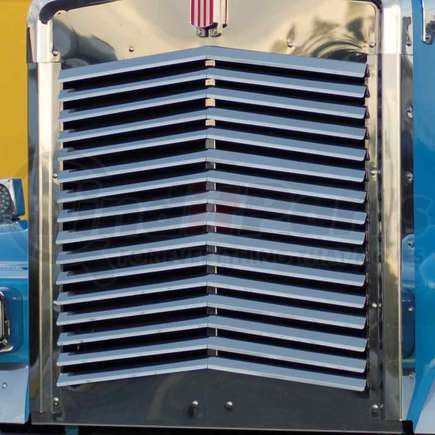 TK-1003 by TRUX - Louvered Grill, Angled, for Kenworth W900L