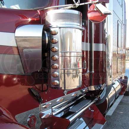 TRUX TK-1110 Air Intake Kit Air Filter Shroud, Blank, for 2008-2011 Kenworth W900L