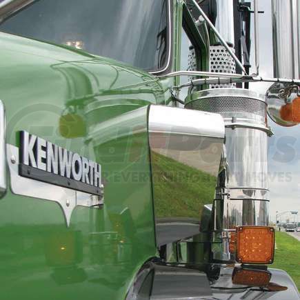 TK1208 by TRUX - Engine Air Intake Shroud, Curved Glass, for Kenworth T800