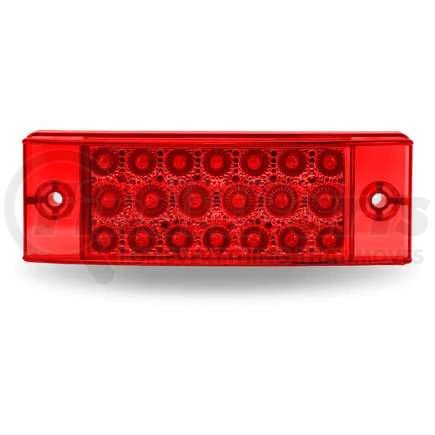TLED-2X6R by TRUX - Trailer Light - Marker, LED, 2" x 6", Red, 20 Diodes