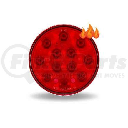 TLED-412HR by TRUX - Stop, Turn & Tail Light, Heated, 4", LED, Round
