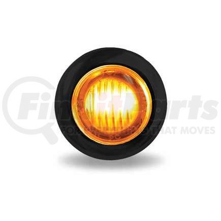 TLED-B5CA by TRUX - Marker Light, Mini Button, Clear Amber, LED, 2 Wire