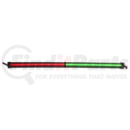 TLED-GL24CXRG by TRUX - Strip Light, Dual, Glow Series, 24", Center Shine, Red/Green