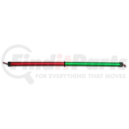 TLED-GL48CXRG by TRUX - Strip Light, Dual, Glow Series, 48", Center Shine, Red/Green