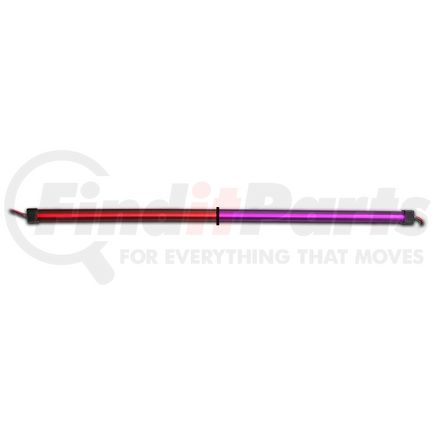 TLED-GL48CXRP by TRUX - Strip Light, Dual, Glow Series, 48", Center Shine, Red/Purple