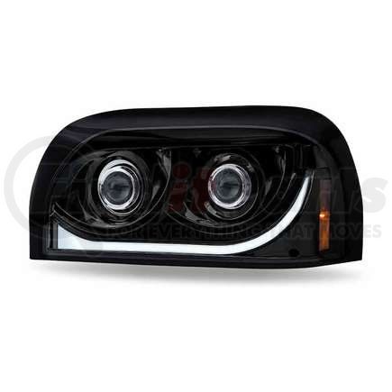 TLED-H57 by TRUX - Projector Headlight Assembly, LH, LED, Black, for FreightlinerCentury
