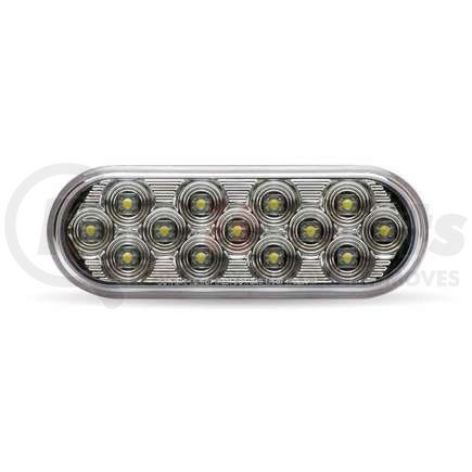 TLED-OBMCR by TRUX - Stop, Turn, Tail & Marker Light, Oval, Clear, Red, LED (13 Diodes)