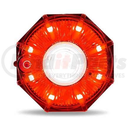 TLED-OC1R by TRUX - Warning Lamp, Dual Color, LED, Red and White