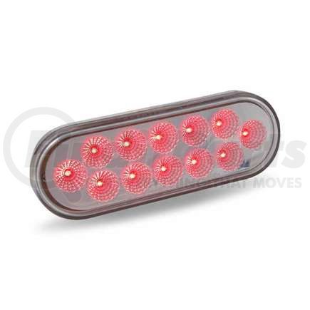 TLED-OXRG by TRUX - Stop, Turn & Tail Light, Oval, Dual Revolution, Red/Green, LED