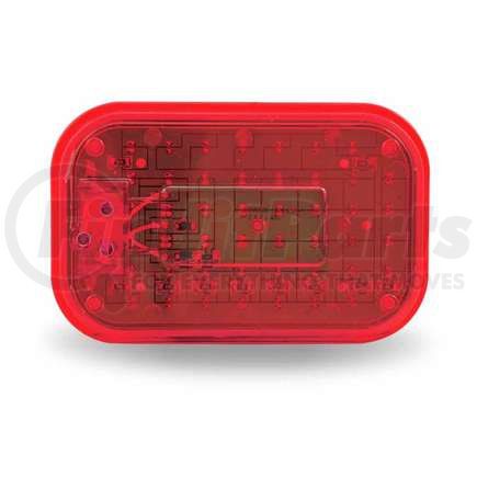 TLED-SQR1 by TRUX - Stop, Turn and Tail Light, Red, LED (32 Diodes)