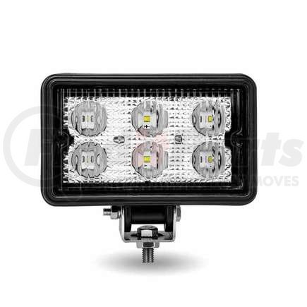 TLED-U40 by TRUX - Work Light, LED, Spot Beam, 4" x 6", Rectangular, Heavy Duty, 1200 Lumens, 6 Diodes