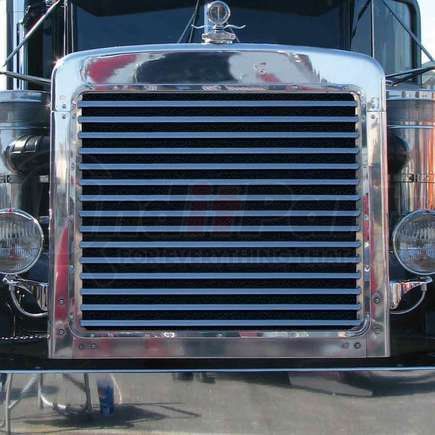 TRUX TP-1002 Grille Louvered Grill, Short Hood 15 Bars, for Peterbilt 379