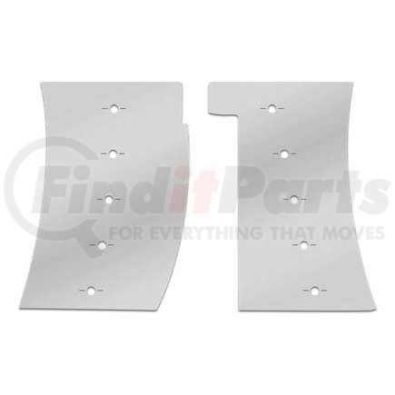 TP-1396 by TRUX - Deluxe Cowl Panel, with 10 Slotted Light Holes, for 2014+ Peterbilt 389