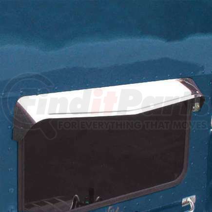 TP-1407 by TRUX - Sleeper Rear Window Visor, Universal, Fits 37" Window, for Peterbilt