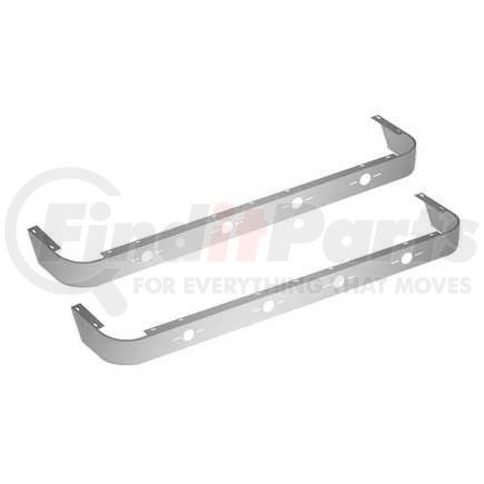 TRUX TP-1588 Sleeper Side Panel Trim Sleeper Panel, 63", without Extender, with 8 Slotted Light Holes, for 2007-2011