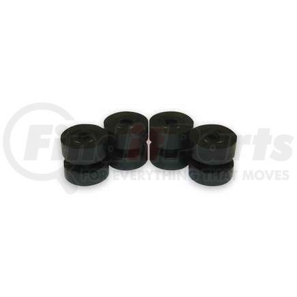 TP-2010 by TRUX - Exhaust Bracket Bushings - Black, 4 Pack, Polyurethane Material