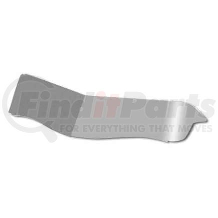 TSUN-P30 by TRUX - Sunvisor, 12-1/2", for 2002+ Peterbilt 379/388/389 Wave