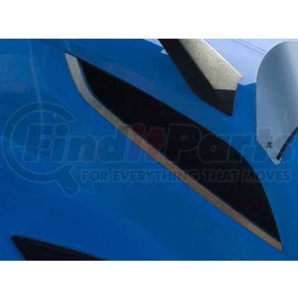 TV-1113 by TRUX - Air Intake Grille Accent, for 2018+ Volvo VNL 760/860