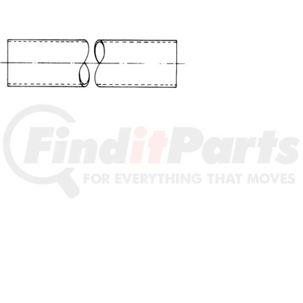 100-30-5-10000 by DANA - DRIVE SHAFT TUBING; 4.331 X .197