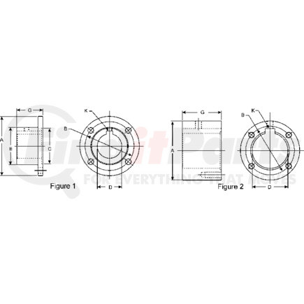 3-1-1023-4 by DANA - LIGHT DUTY COMPANION FLANGES