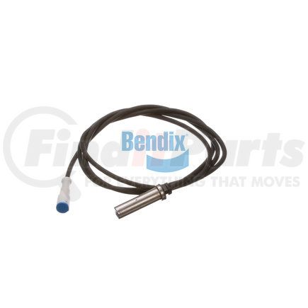 K221578 by BENDIX - ABS Wheel Speed Sensor - IPX9K, Straight Body, DIN 2-Pin Connector, 1219 mm Harness