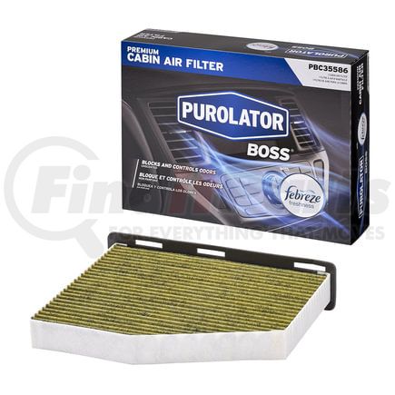 PBC35586 by PUROLATOR - PUROLATOR BOSS AIO Cabin Air Panel