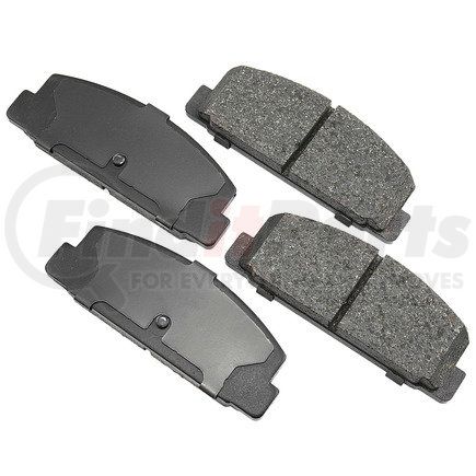 ACT482 by AKEBONO - ProACT Ultra Premium Ceramic Disc Brake Pad Kit