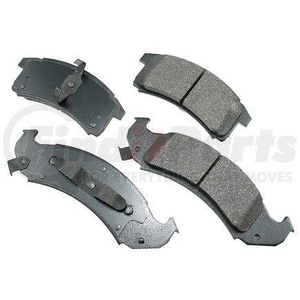 ACT505 by AKEBONO - ProACT Ultra Premium Ceramic Disc Brake Pad Kit