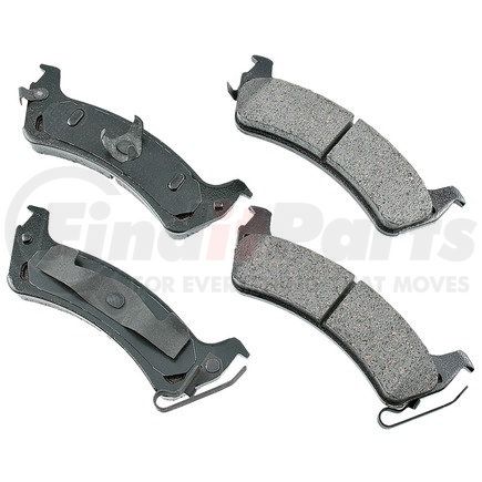 ACT713 by AKEBONO - ProACT Ultra Premium Ceramic Disc Brake Pad Kit