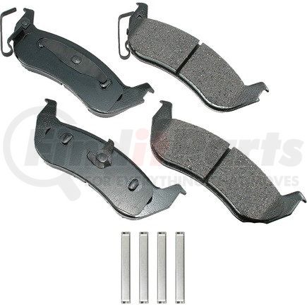 ACT932 by AKEBONO - ProACT Ultra Premium Ceramic Disc Brake Pad Kit